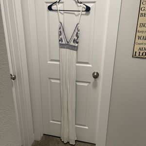 LULUS | white maxi dress